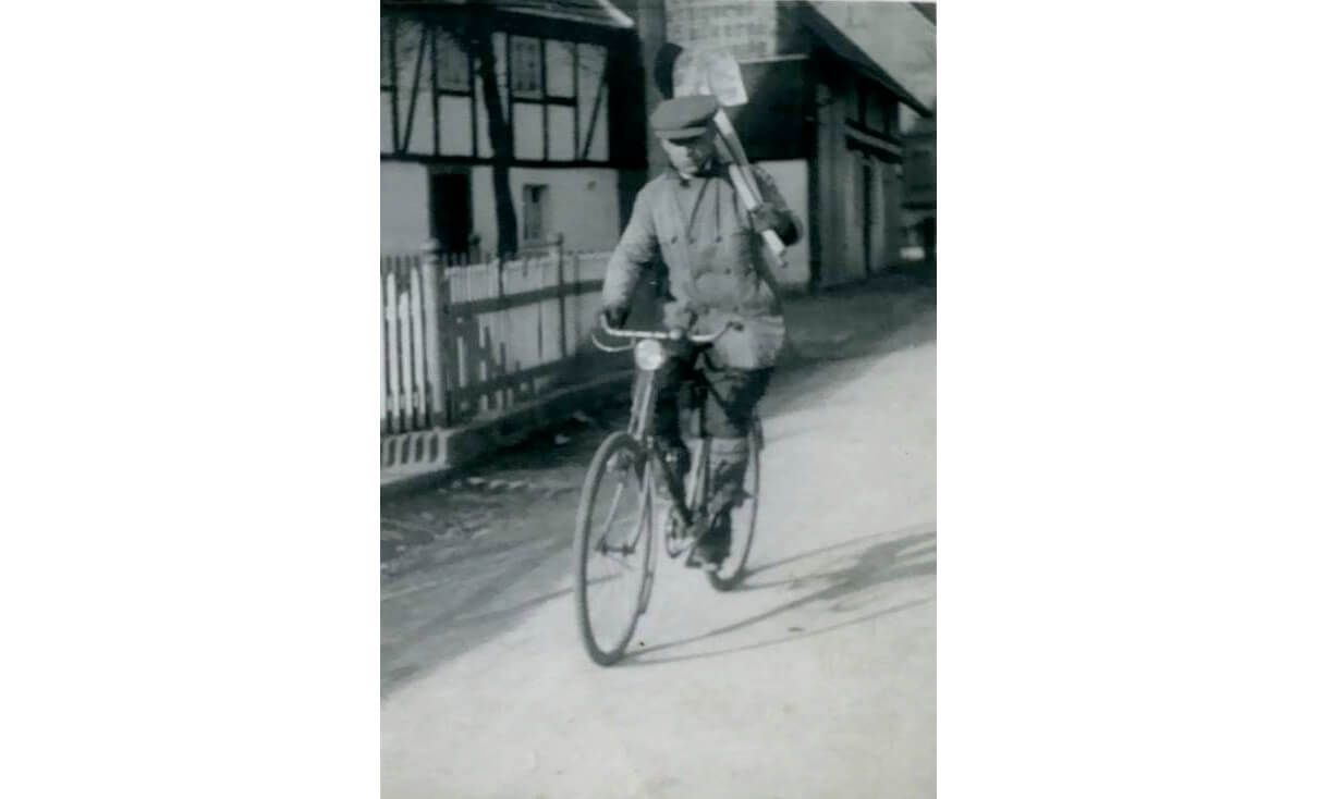 Hubert Vollmert 1932 im Gründungsjahr